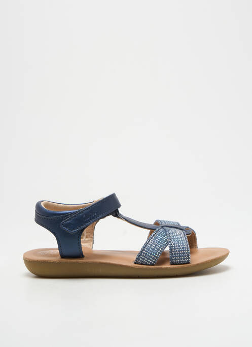 Sandales/Nu pieds bleu ASTER pour fille