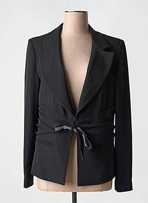 Blazer poches noir ELISA CAVALETTI femme