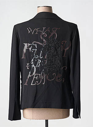 Blazer poches noir ELISA CAVALETTI femme