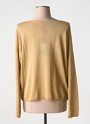 Pull col v manches longues or ZILCH femme