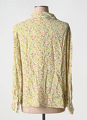 Blouse imprimé fantaisie manches longues vert LE PETIT BAIGNEUR femme