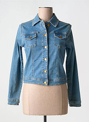 Veste casual poches bleu LE PETIT BAIGNEUR femme