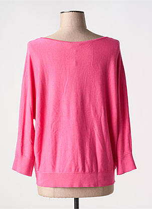 Pull resserrée sur le bas manches longues rose ZILCH femme