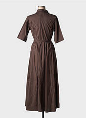 Robe longue marron DIANA GALLESI pour femme seconde vue