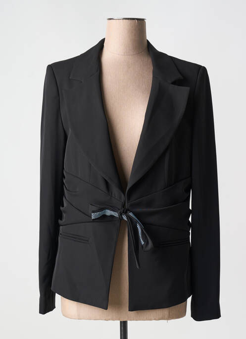 Blazer poches noir ELISA CAVALETTI femme