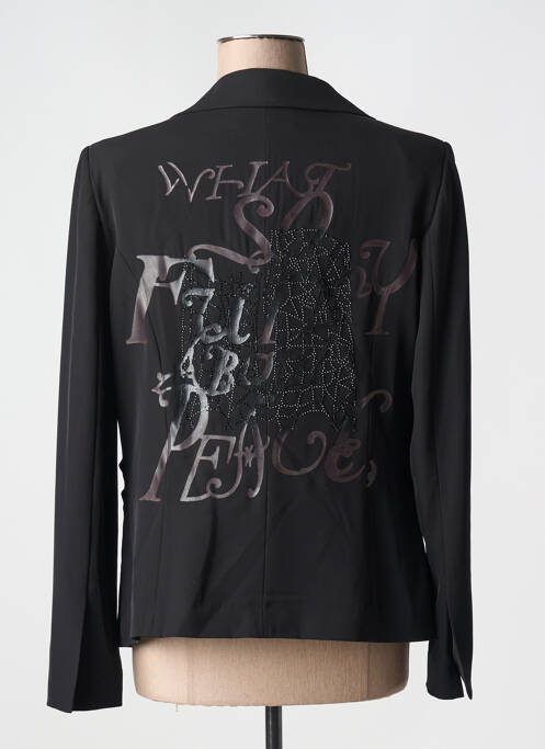 Blazer poches noir ELISA CAVALETTI femme