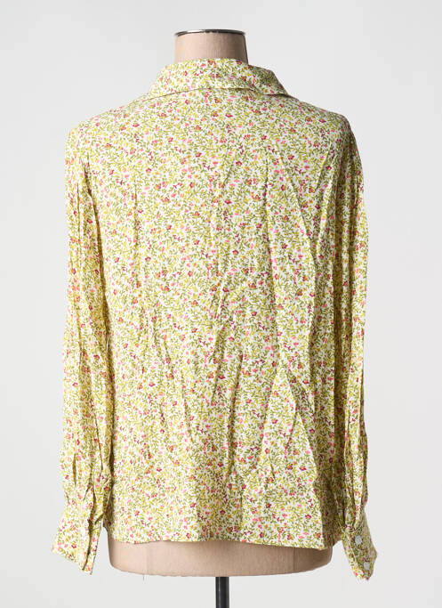 Blouse imprimé fantaisie manches longues vert LE PETIT BAIGNEUR femme