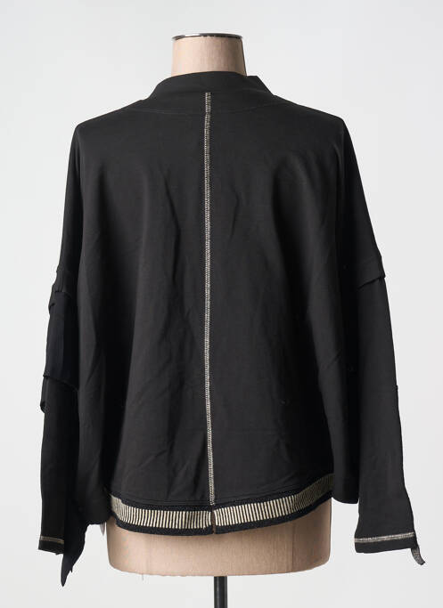 Veste chic col v noir ELISA CAVALETTI femme