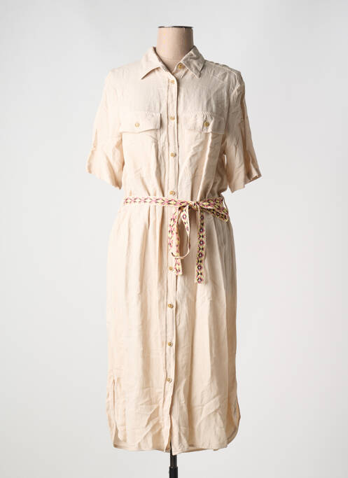 Robe longue beige DIANA GALLESI pour femme