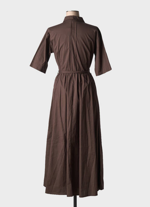Robe longue marron DIANA GALLESI femme