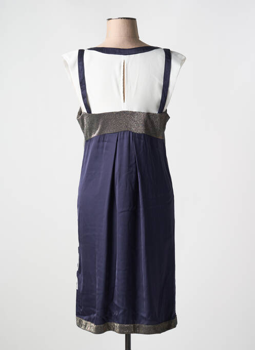 Robe mi-longue bleu ELISA CAVALETTI pour femme