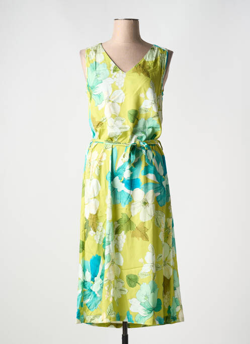 Robe mi-longue vert LE PETIT BAIGNEUR pour femme