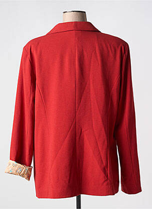 Blazer fausses poches rouge PAKO LITTO femme