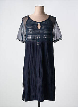 Robe mi-longue bleu ELISA CAVALETTI pour femme