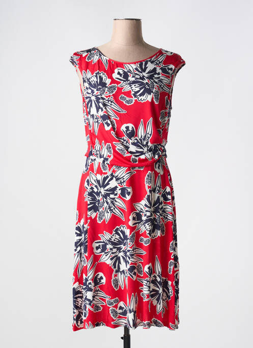 Robe mi-longue rouge DIANA GALLESI pour femme