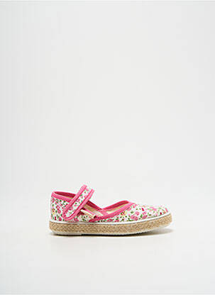 Ballerines impression bout rond rose PARE GABIA fille