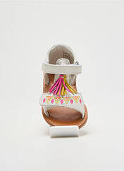 Sandales/Nu pieds blanc NOËL pour fille seconde vue