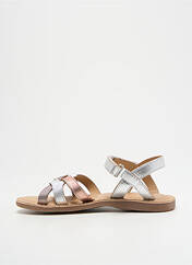 Sandales/Nu pieds argent LITTLE MARY pour fille seconde vue
