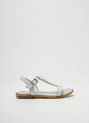 Sandales/Nu pieds argent REQINS pour fille seconde vue