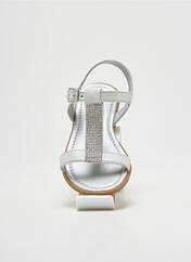 Sandales/Nu pieds argent REQINS pour fille seconde vue