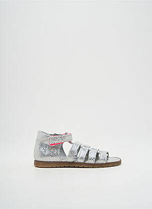 Spartiates argent LITTLE MARY pour fille