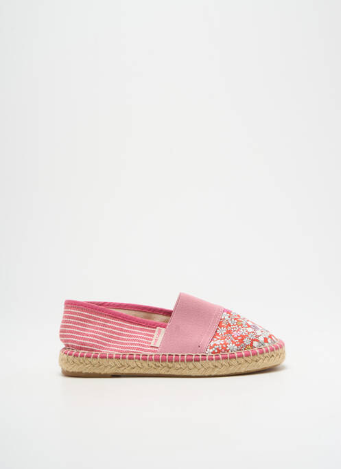 Espadrilles rose PARE GABIA pour fille