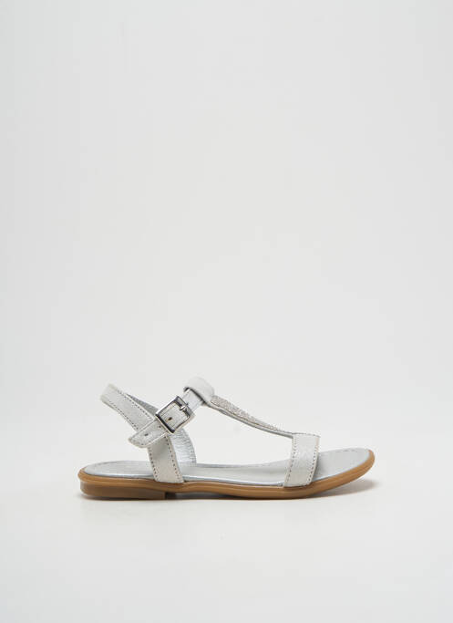 Sandales/Nu pieds argent REQINS pour fille