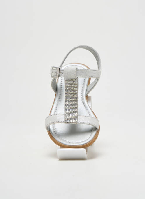 Sandales/Nu pieds argent REQINS pour fille