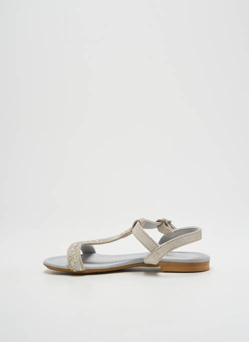 Sandales/Nu pieds argent REQINS pour fille