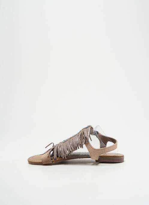 Sandales/Nu pieds marron REQINS pour fille