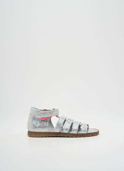 Spartiates argent LITTLE MARY pour fille