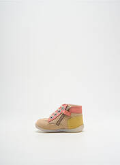 Bottillons beige KICKERS pour garçon seconde vue