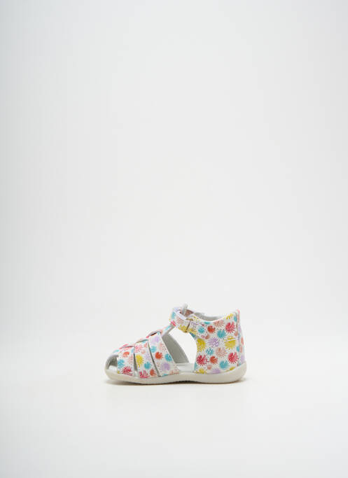 Sandales/Nu pieds blanc KICKERS pour fille