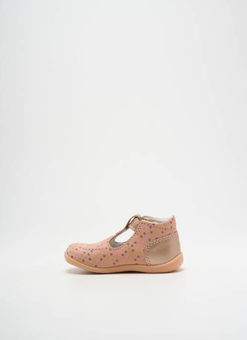 Sandales/Nu pieds rose KICKERS pour fille