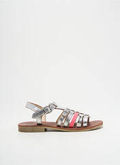Sandales/Nu pieds argent GBB pour fille seconde vue