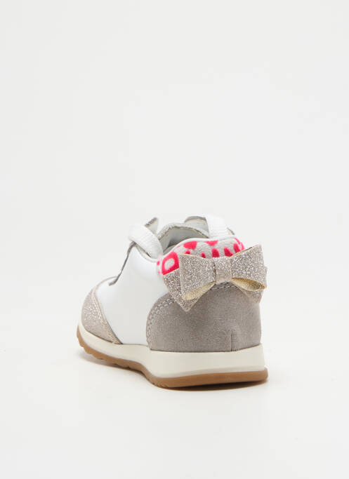 Baskets blanc BEBERLIS pour fille
