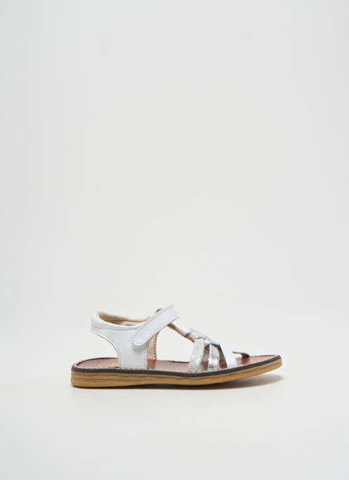 Sandales/Nu pieds blanc GBB pour fille