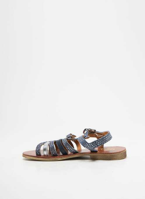Sandales/Nu pieds bleu GBB pour fille