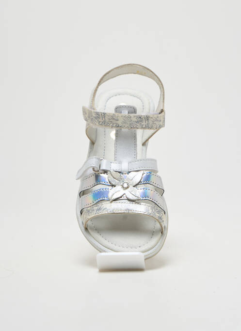Sandales/Nu pieds argent GBB pour fille