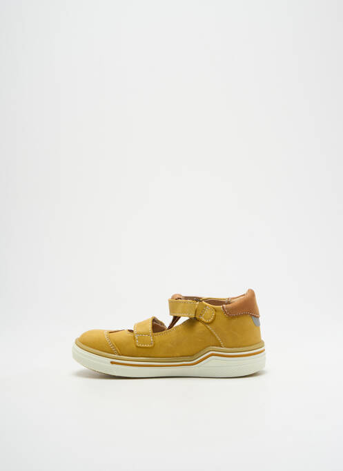 Sandales/Nu pieds jaune GBB pour garçon