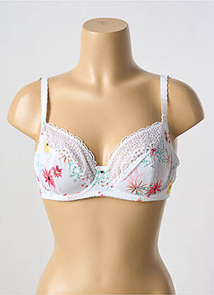 Soutien-gorge broderie haut soutien-gorge emboitant blanc FREYA femme