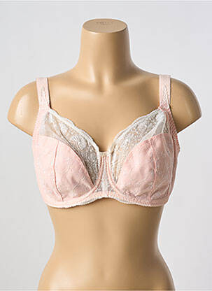 Soutien-gorge légère et transparente haut soutien-gorge emboitant rose FANTASIE femme