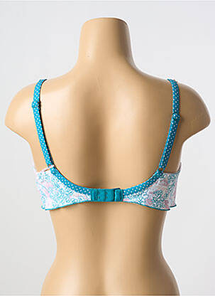 Soutien-gorge effet matière satinée haut soutien-gorge emboitant bleu FREYA femme