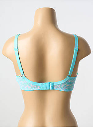 Soutien-gorge effet matière satinée haut soutien-gorge moulé bleu FREYA femme