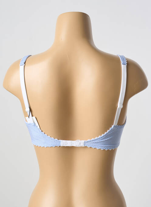 Soutien-gorge effet matière satinée haut soutien-gorge emboitant bleu MARIE JO femme
