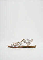 Sandales/Nu pieds argent BELLAMY pour fille seconde vue