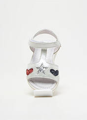 Sandales/Nu pieds argent BELLAMY pour fille seconde vue