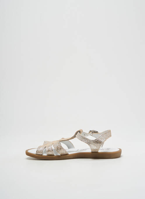 Sandales/Nu pieds argent BELLAMY pour fille