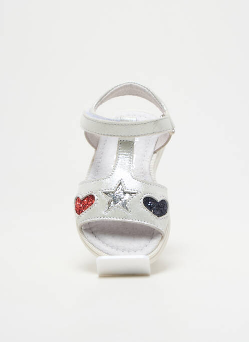 Sandales/Nu pieds argent BELLAMY pour fille