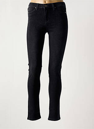 Jeans coupe slim stretch taille normale noir DENIM STUDIO femme